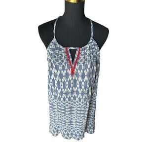 Y2K Lucky Brand Women’s Racerback Boho Dress Size Medium